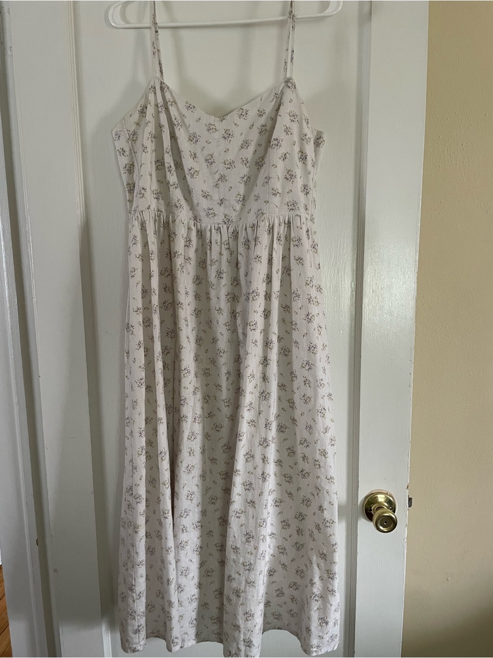 H&M Maxi Dress with Lilac Floral Print - Picture 2 of 5